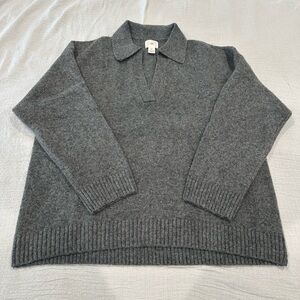 H&M V-Neck Collared Sweater